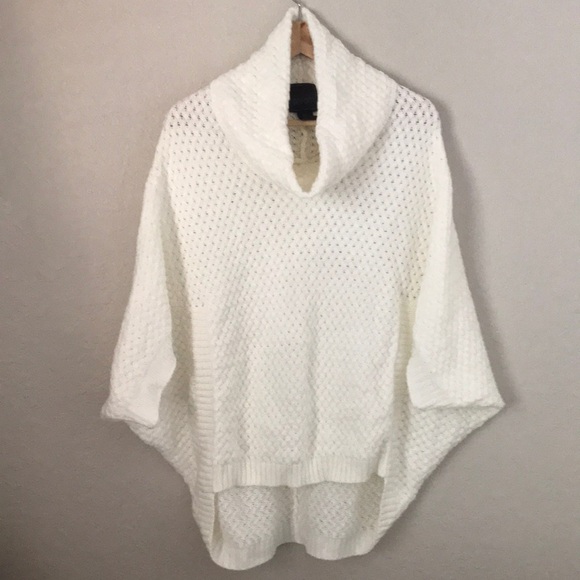 Even Knit Dolman Sleeve Poncho Pullover Size M/L - Picture 1 of 4